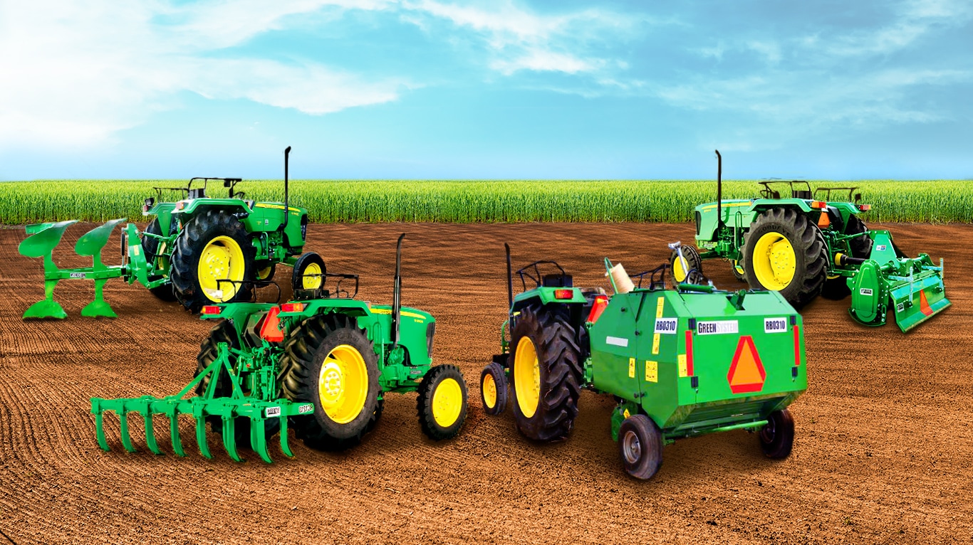 Farming implements for tractors 