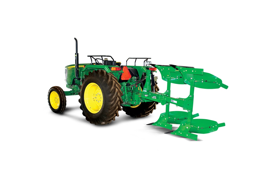 Efficient Green System Hydraulic Reversible MB Plough, right profile
