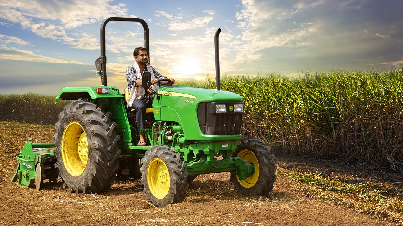 John Deere India D series tractor range