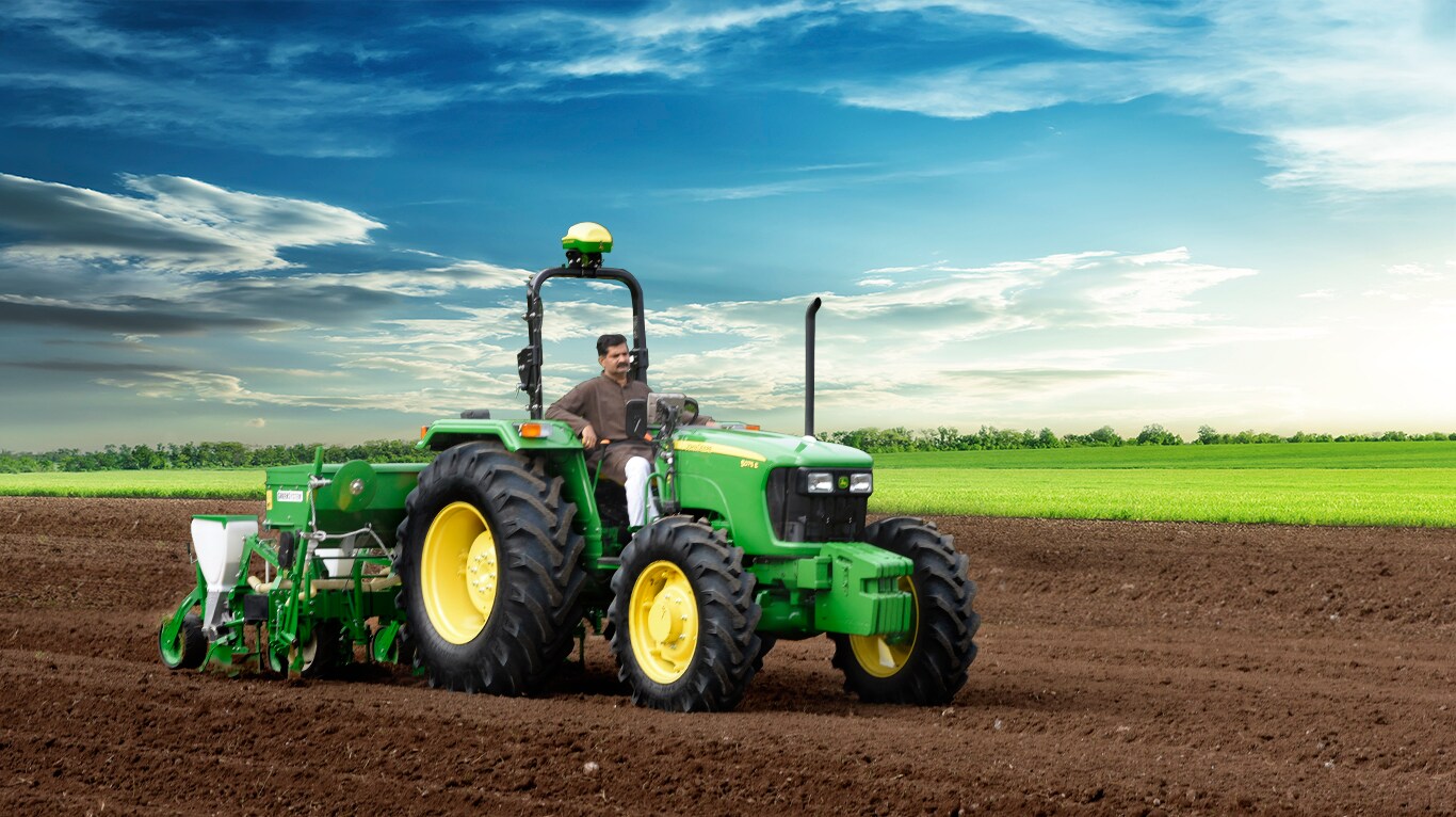 John Deere India E series tractor range